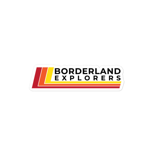 Borderland Retro Sticker